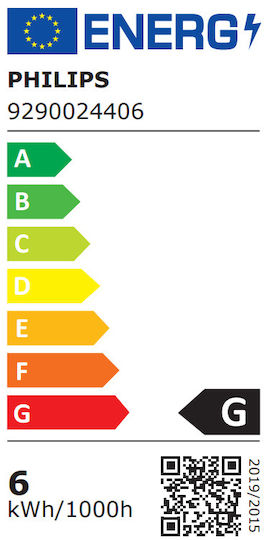Philips Bec Smart LED 5.5W pentru Dulie E14 și Formă P45 alb cald 470lm Reglabil în intensitate