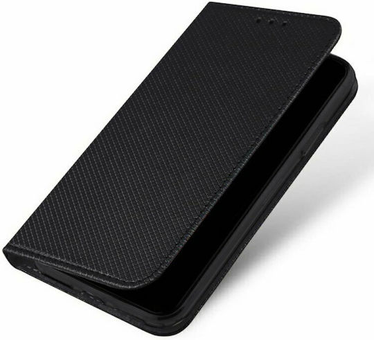 Smart Magnet Buchen Sie Synthetisches Leder Schwarz (Galaxy A12)