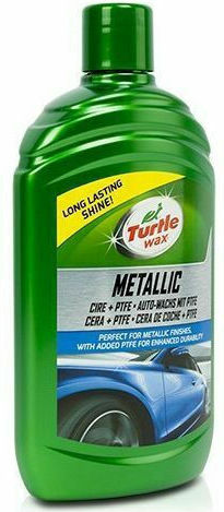 Turtle Wax Metallic + PTFE Υγρό Κερώματος Αυτοκινήτου 500ml