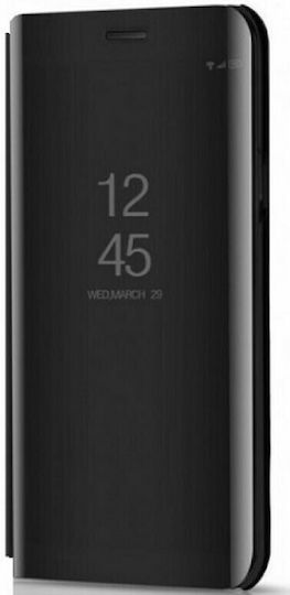 Hurtel Clear View Book Πλαστικό Μαύρο (Redmi Note 8T)