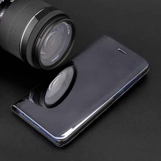Hurtel Clear View Book Πλαστικό Μαύρο (Redmi Note 8T)