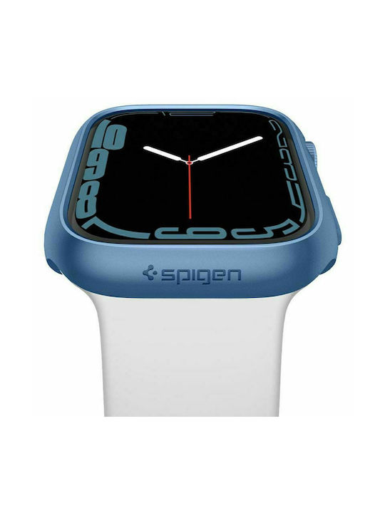 Spigen Thin Fit Plastic Case in Blue color for Apple Watch 41mm