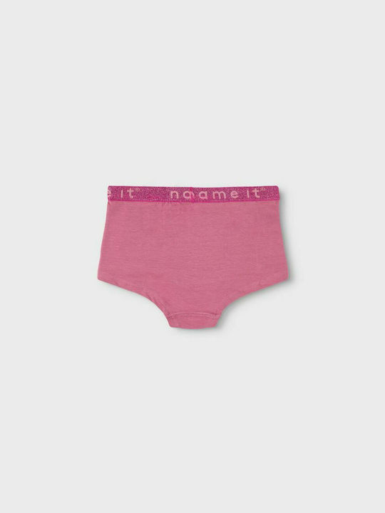 Name It Kids' Set with Boxers Pink 2pcs