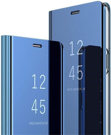 Hurtel Clear View Buchen Sie Kunststoff Blau (Redmi Note 9S / 9 Pro / 9 Pro Max)