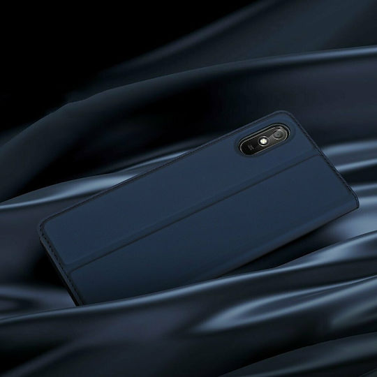 Dux Ducis Skin Pro Book Synthetisches Leder Blau (Redmi 9A / 9AT)