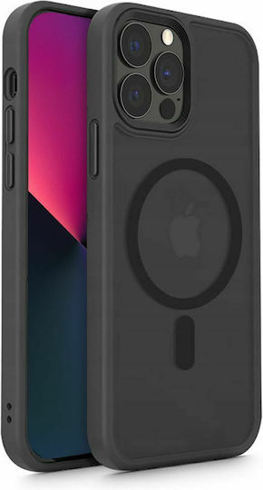 Tech-Protect Magmat MagSafe Back Cover Πλαστικό / Σιλικόνης 2mm Matte Black (iPhone 13 Pro Max)