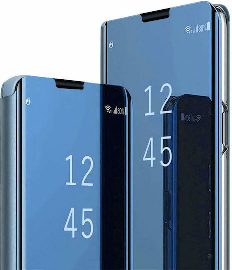 Hurtel Clear View Book Plastic Blue (Redmi 9)
