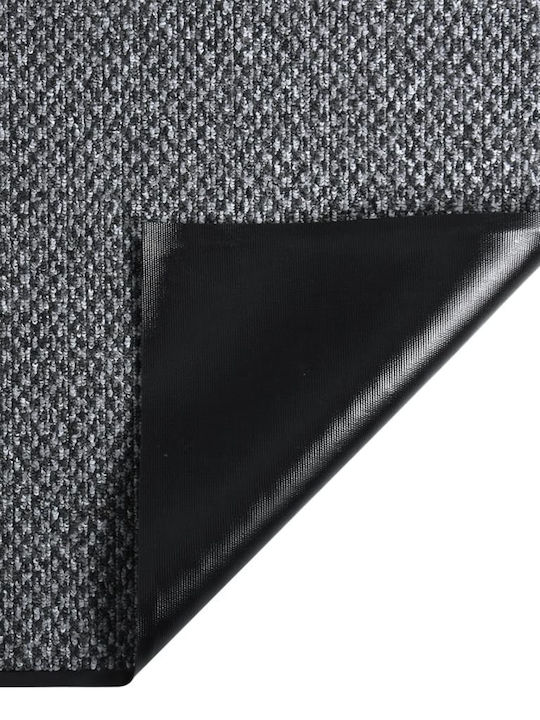 vidaXL Entrance Mat Carpet with Anti-slip Backing Grey 40x60cm