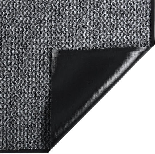 vidaXL Entrance Mat Carpet with Anti-slip Backing Grey 40x60cm