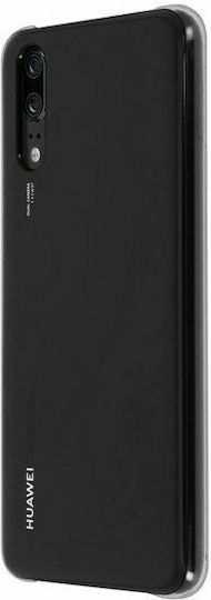 Huawei Back Cover Πλαστικό Μαύρο (Huawei P20)