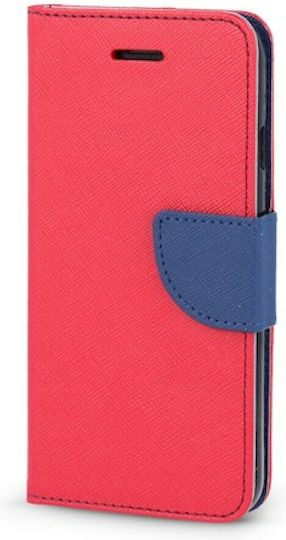 Wallet Δερματίνης Κόκκινο (Redmi 8A)