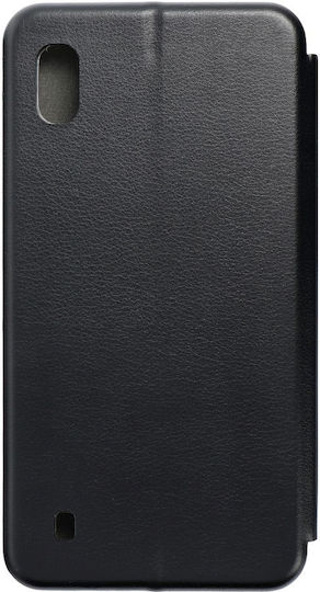 Forcell Книга Изкуствена кожа Черен (Galaxy A10)