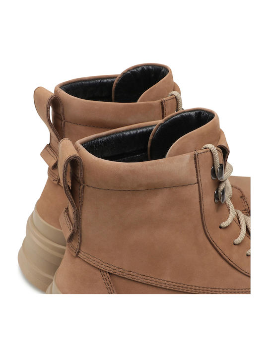 Isac Suede Αρβυλάκια Warm Sand