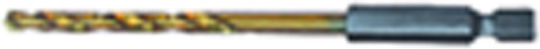 MTX Bohrer mit Sechskantschaft 1/4" HSS Titan mit Sechskantschaft für Metall 8mm
