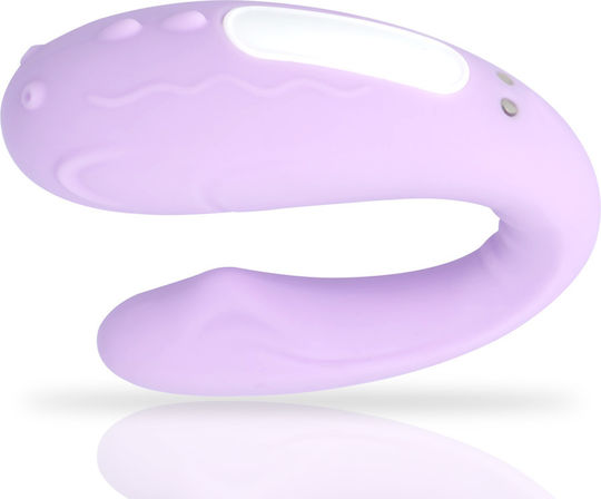 Mia Vibrator for Couples with Remote Control Rin Remote Control Partner 8.6cm Lilac