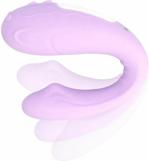 Mia Vibrator for Couples with Remote Control Rin Remote Control Partner 8.6cm Lilac