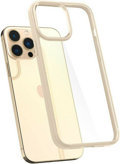 Spigen Ultra Hybrid Back Cover Πλαστικό 2mm Sand Beige (iPhone 13 Pro Max)