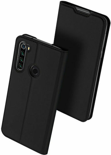 Dux Ducis Skin Pro Книга Изкуствена кожа Черен (Redmi Note 8T)