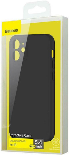 Baseus Liquid Jelly Back Cover Σιλικόνης Μαύρο (iPhone 12 Pro)