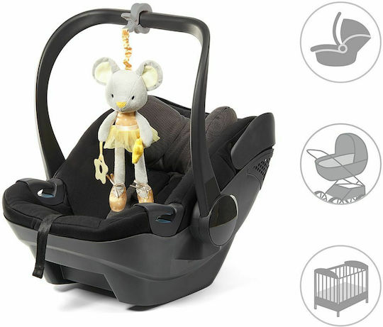 Babyono Hanging Baby Toy for Car with Teether Stella Ballerina