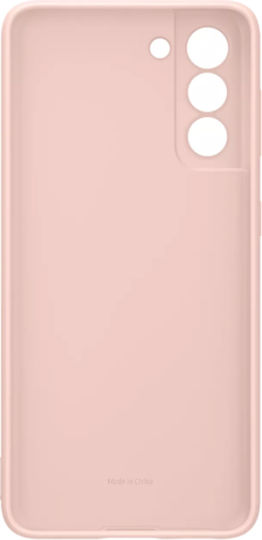 Samsung Back Cover Σιλικόνης Ροζ (Galaxy S21+ 5G)
