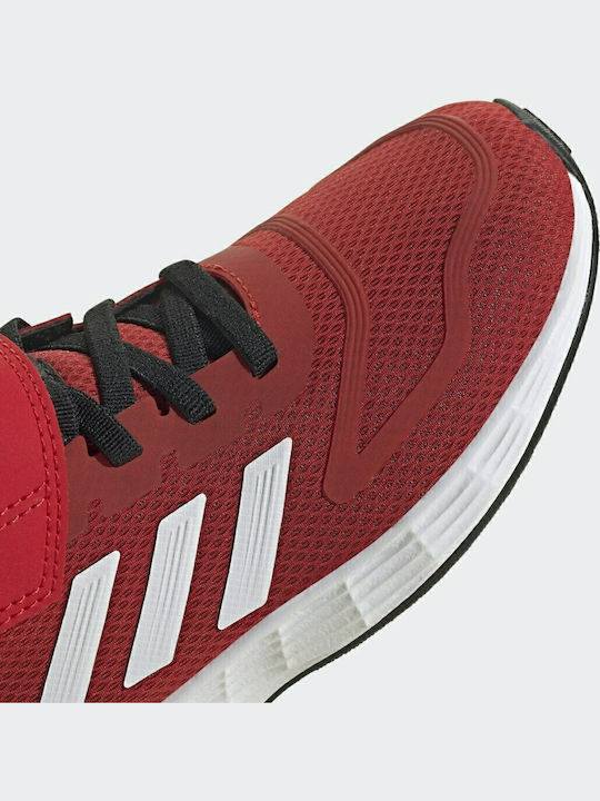 Duramo Duramo 10 El K Kids Sports Shoes Running with Hoop & Loop Closure Vivid Red / Cloud White / Core Black