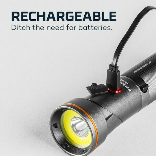 Nebo Rechargeable Workshop Light LED IPX4 with Brightness up to 300lm Franklin Pivot