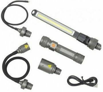 LedLenser Arbeitslampe Batterie LED Doppelte Funktion mit einer Helligkeit von bis zu 280lm