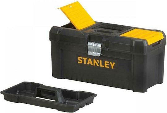 Stanley Essential Εργαλειοθήκη Χειρός Πλαστική με Ταμπακιέρα Π40.6xB21xΥ19.5cm