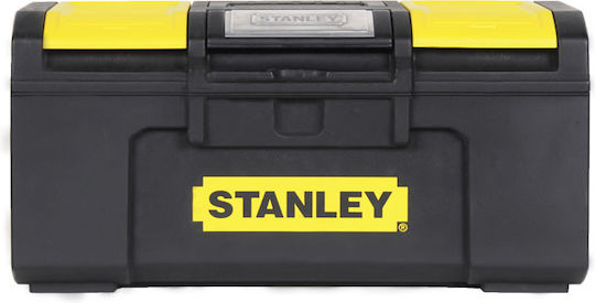 Stanley Hand Tool Case Plastic with Tobacco Case Dimensions: W39.4xD22xH16.2cm