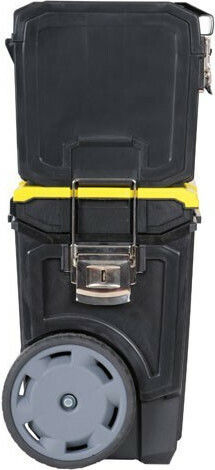 Stanley Wheeled Plastic Tool Carrier 2 Slot with Toolbox W47.5xD28.4xH63cm