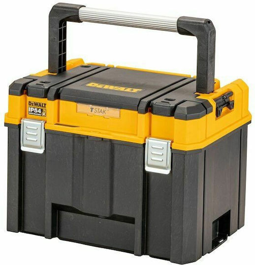 DEWALT TSTAK Hand Tool Case Plastic with Tobacco Case Dimensions: W44xD33.3xH32.3cm