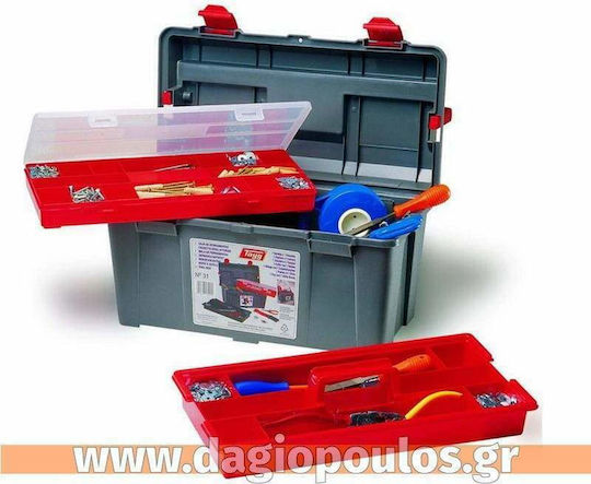 Tayg No 31 Hand Tool Case Plastic with Tobacco Case Dimensions: W44.5xD23.5xH23cm