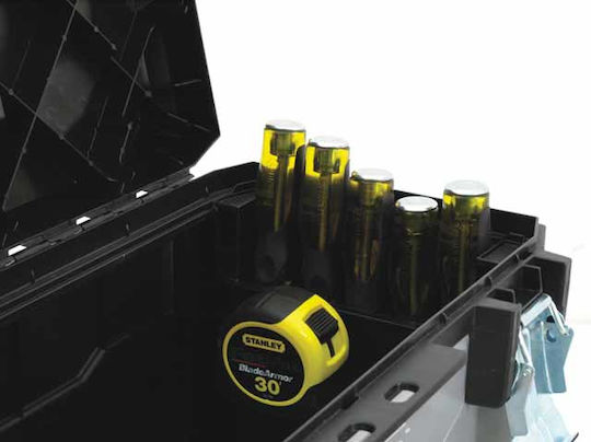 Stanley Fatmax Hand Tool Case Metallic Dimensions: W49.7xD29.3xH29.5cm