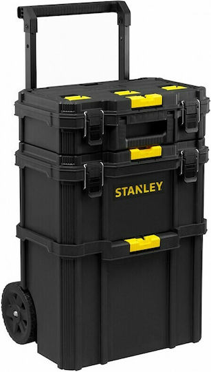 Stanley На колела Пластмасов Скрин с кутия за инструменти Ш56xД38xВ76см.