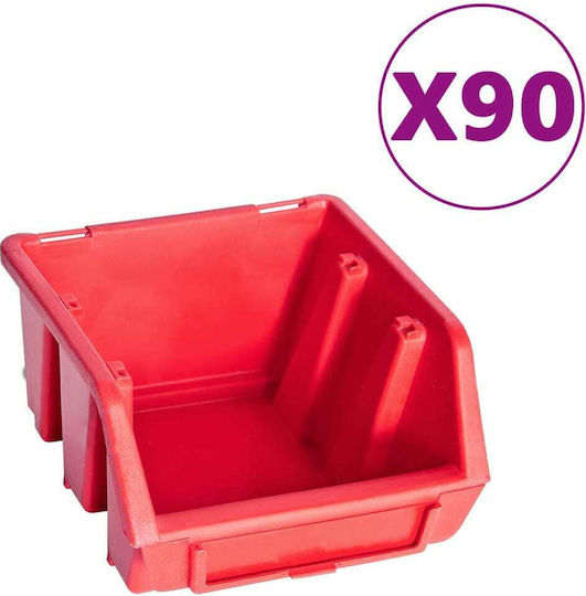 vidaXL Stand cu 96 Organizatoare pentru Bin-uri de Unelte