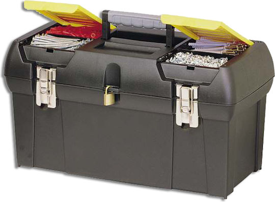 Stanley Series 2000 Hand Tool Case Plastic with Tobacco Case Dimensions: W41.1xD19.9xH18.5cm