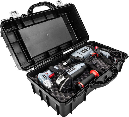 Patrol Powertool HD Βαλίτσα Εργαλείων Πλαστική με Ταμπακιέρα Π60xB24xΥ38cm