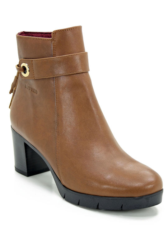 Softies Ankle Boots Tabac Brown