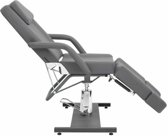 vidaXL Beauty Chair with Adjustable Height Gray