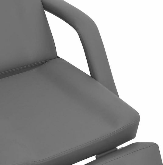 vidaXL Beauty Chair with Adjustable Height Gray