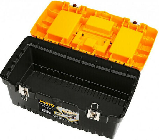 Mano Master Hand Tool Case Plastic with Tobacco Case Dimensions: W48.6xD26.7xH24.2cm