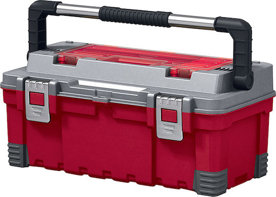 Keter Hawk 22 Hand Tool Case Plastic Dimensions: W55xD28xH24.4cm