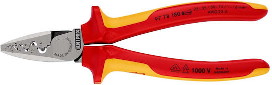 Knipex Crimping Tool Insulated (Length 180mm)