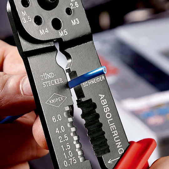 Knipex Crimping Pliers with Stripper Length 230mm