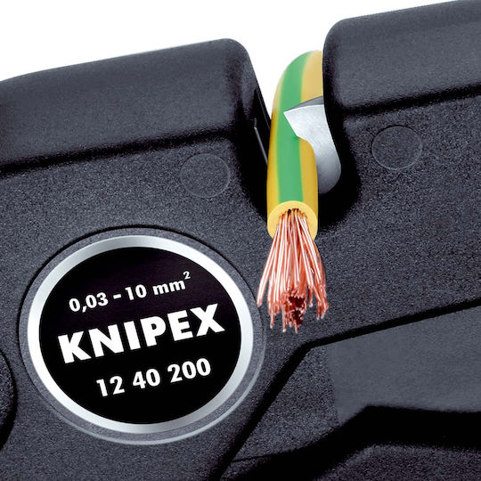Knipex Automatic Cable Stripper with Cutter and 200mm Length