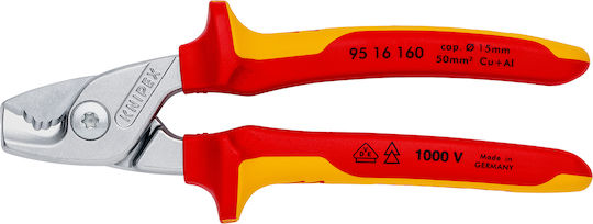 Knipex Cable Cutter Electrician Length 160mm