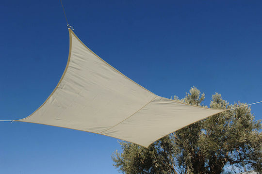 Lianos Правоъгълена Shade Sail Екрю 3x4m 160гр/кв.м