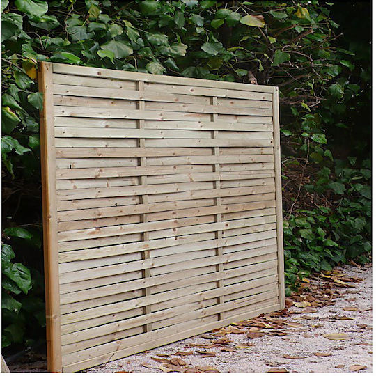 Showood Wooden Fence Panel in Beige Color 1.2x1.8m