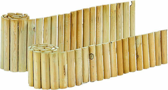 Showood Ξύλινη Μπορντούρα Κήπου σε Μπεζ Χρώμα 30cm x 1.8m